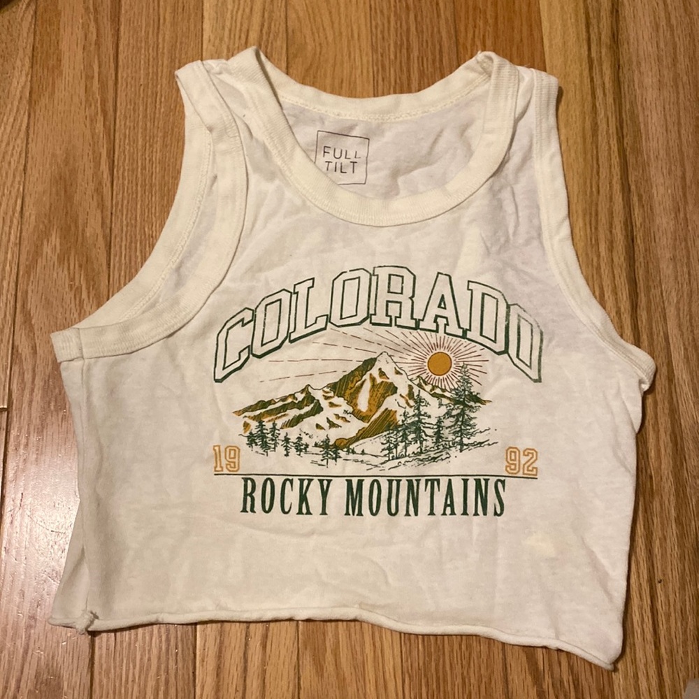 Cropped tank from Tillys